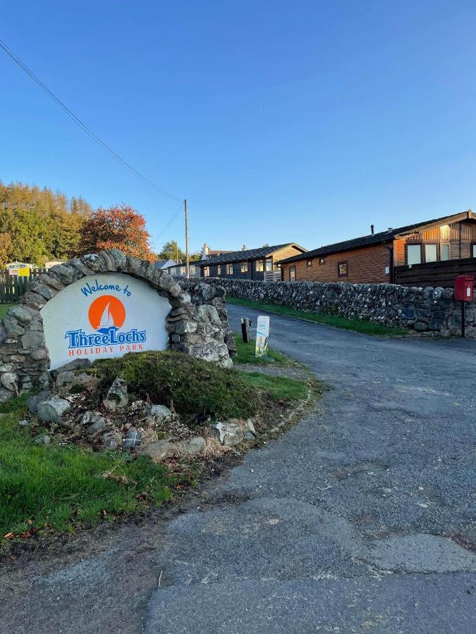 Caravan Rabbit House No 81 At Three Lochs Holiday Park Newton Stewart Exterior foto
