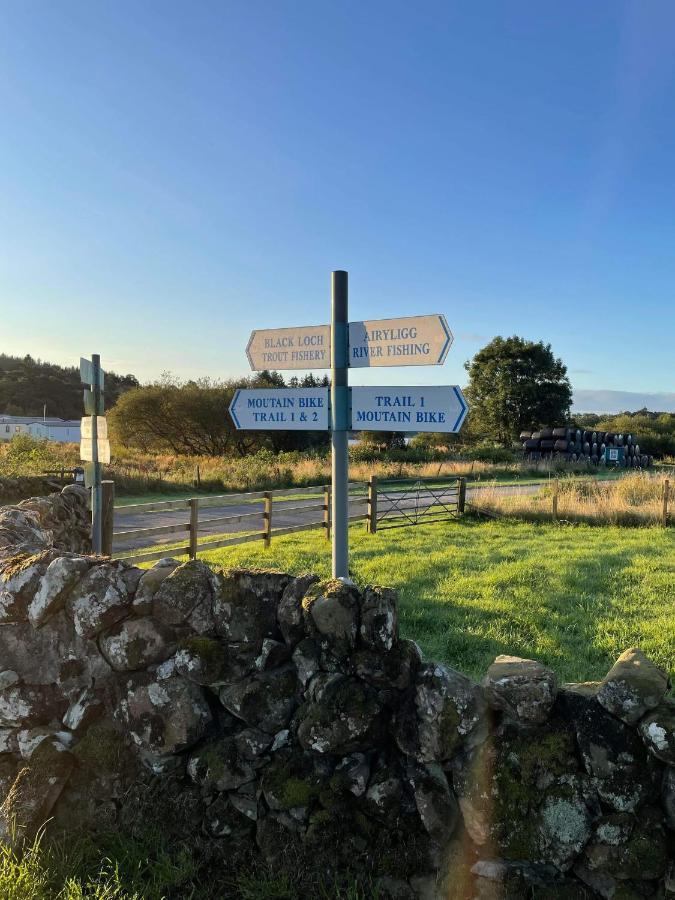 Caravan Rabbit House No 81 At Three Lochs Holiday Park Newton Stewart Exterior foto