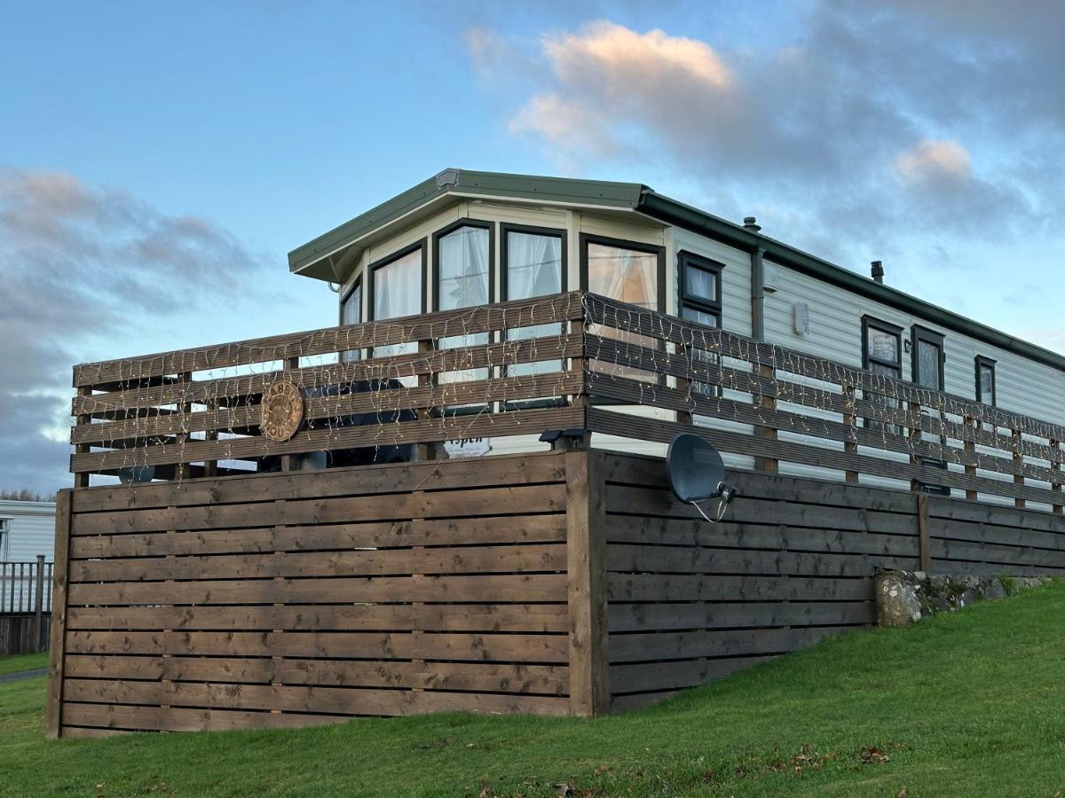 Caravan Rabbit House No 81 At Three Lochs Holiday Park Newton Stewart Exterior foto